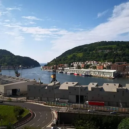 Apto Con Vistas A Bahia De Pasajes, A 10 Min Del Centro De San Sebastian Lezo Exterior foto
